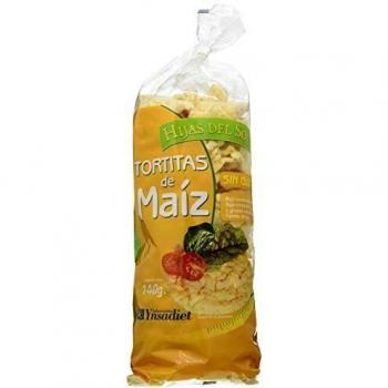 Ynsadiet Tortitas Integrales de Maíz 140 Gramos