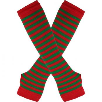 Christmas Fingerless Arm Gloves for Women