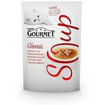 Purina gourmet nature's creations delicato brodo tonno e acciughe per gatti busta 40g