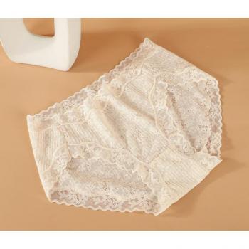Caleçon femme confortable en coton dentelle taille moyenne