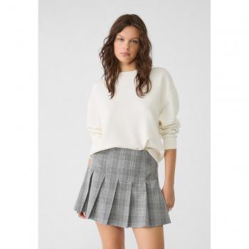 Basic‑Haptik‑Sweatshirt in Vanilleschimmer S