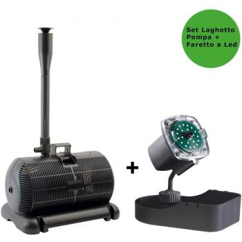 Aqua 3 Multipack: Pompa 5800 Litri/ora + Faretto Sommerso Nathur LED