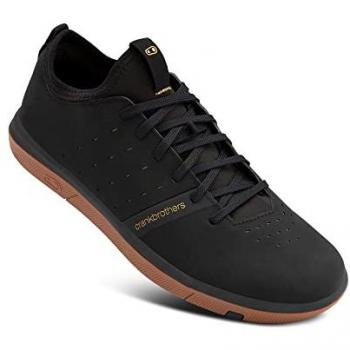 Scarpe MTB Crankbrothers Stamp Street Fabio Nere e Oro con Suola in Gomma