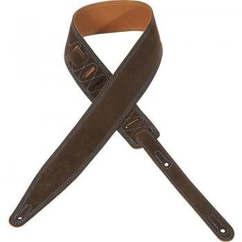 Levys 6,5 cm Daim Dos Doux Triple Surpiqre Couleur Empire Slate