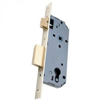 Serrure Viro 7435 en Laiton Mortaisée, entrée 30 mm, sans cylindre