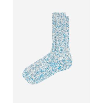 ANONYMOUS ISM Slub Crew Socken für Männer in Blau und Multicolor L
