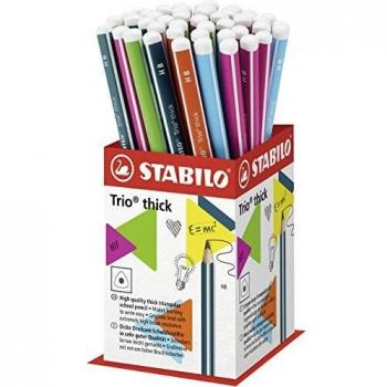 Stabilo Trio Thick Matita HB Espositore 48 Pezzi