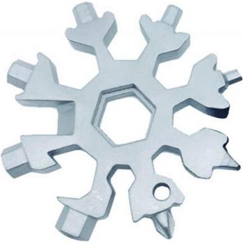 18-in-1 Snowflake Screwdriver and Wrench Card