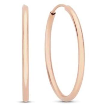 Cercles de Lumière en Quartz 14K Rose