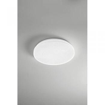 Plafoniera LED Stream Acrilico Bianco 40W 6000lm CCT 48x48x8 cm