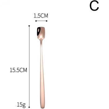 Long Handle Stirring Spoon for Ice Cream