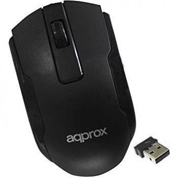 Optical Mouse Black Wireless Office