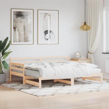 Sofá cama nido de madera maciza 90x200 cm