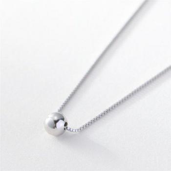 Literary Ball Clavicle Chain Necklace