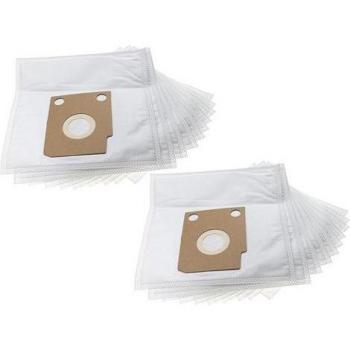 Sacco Microfibra VHBW – 20 pezzi compatibili con Hoover S3860/3860 – Bianco