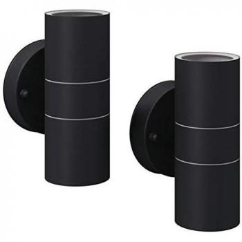 Applique Murale LED d'extérieur 2 pcs INOX vers le bas/haut