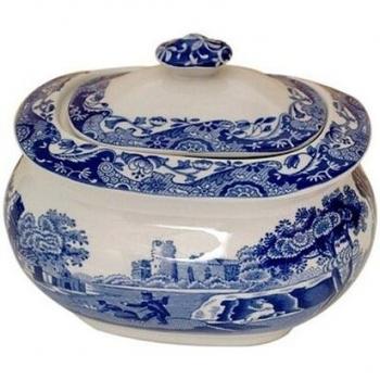 Spode Sucrier Blue Italian 25 cl