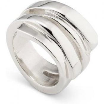 Bague argent texturé