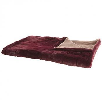 Plaid Ultra Chaud Bordeaux 180 × 220 cm