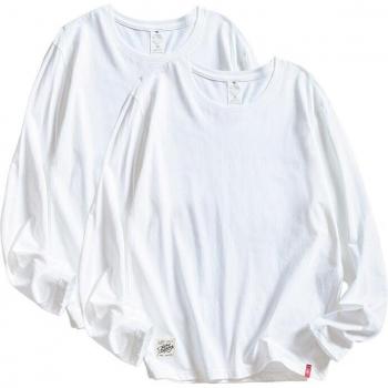 MOINWATER Women's Solid Color Long Sleeve T-Shirts
