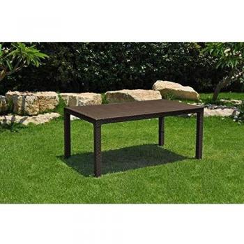 TAVOLO DA ESTERNO MELODY REttangolare 160x94x74 cm