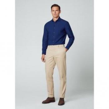 Hackett London Pantaloni Chino Sanderson Oat 40