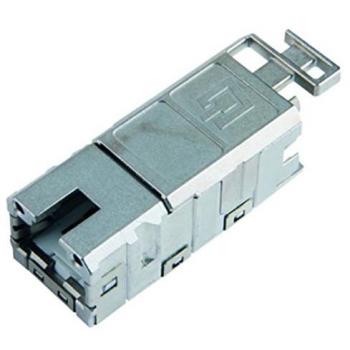 Telegärtner Buchse, TP/RJ45, CAT6A, schwarz