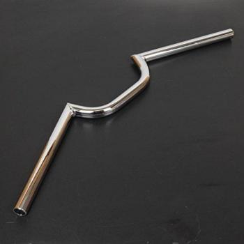Guidon Cyclomoteur Racing Acier Chromé Ø22
