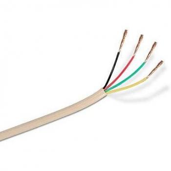 Cable de Teléfono Aisens A143-0321 4C 100m Beige