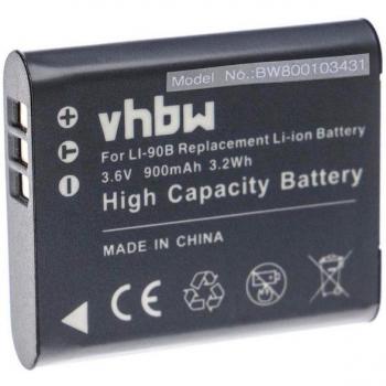 Double batterie 900 mAh 3,6 V Li‑ion – Compatibilité Olympus Stylus SH‑1 / SH‑50 / SP‑100 iHS / XZ‑2