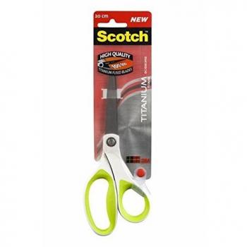 SCOTCH TITANIUM SCISSORS 20CM GREEN