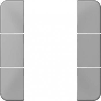 KNX 3‑Phase Schalterset F50 – JUNG, graue Tasten
