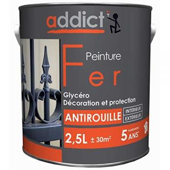 Peinture ADDICT 2.5L Rouge Oxyde Brillant