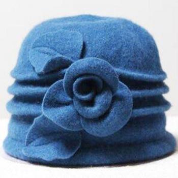 100% Wool Women's Floppy Hat