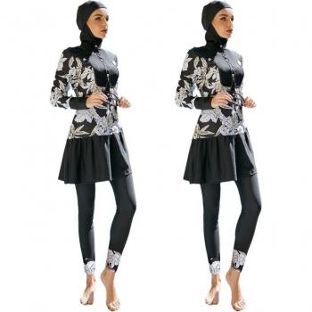 G92F Full Covered Muslim Swimwear for Women