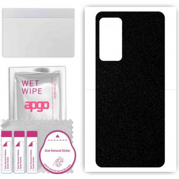 Resguardador APGO para el dorso del Cubot Note 30 – Film y foil matte black