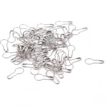 Steel Pear-Shaped Safety Pins