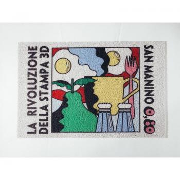 Playful Cartoon Foot Mat for Home