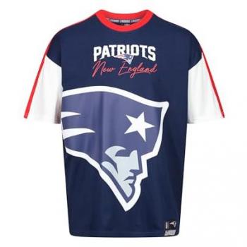 Oversized Cut and Sew T-Shirt New England Patriots S