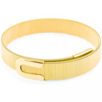 Pulsera de lujo Onika de Luxenter en aleación de metal dorado