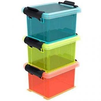 Rotho Funcenter Set di 3 Scatole di Selezione in Plastica (PP) senza BPA