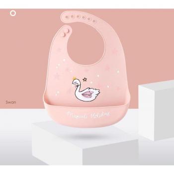 Bavoirs Bébé 100% Silicone et Imperméables