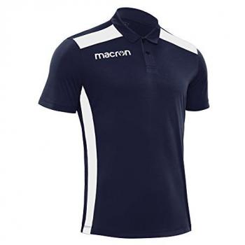 Macron Herren Polo Folk Marineblau XL
