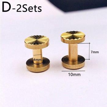 Tornillos de Uña en Latón Sólido