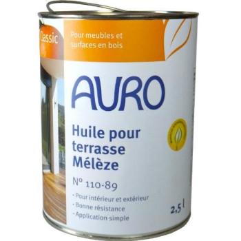 Huile Naturelle Auro Terrasse Mélèze 2,5l