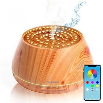 Umidificatore & Diffusore YOUNGDO 400ml con App e Suono Stereo