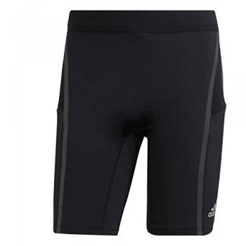 Adidas Saturday 1/2 Men – Legging Noir Taille 2XL, Poignée Arrière