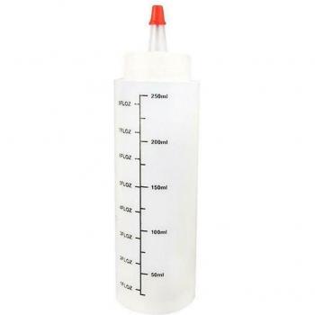 Leak-proof 250ml Salad Squeeze Bottle with PE Plastic Cap