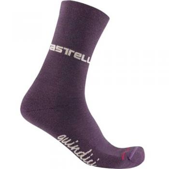 Castelli Quindici Soft Merino Damen Socken Lila