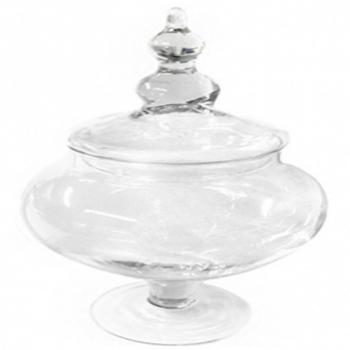 Calice portátil con tapón de cristal, ideal para caramelos